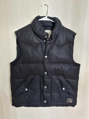 Denim Supply Ralph Lauren vest Men’s Large Black
